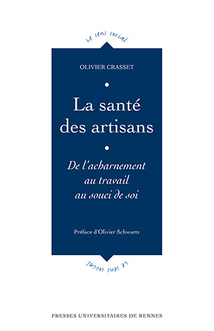 Couverture du livre La santé des artisans, Olivier Crasset